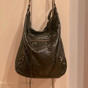 Balenciaga Classic Day Shoulder Bag in Black